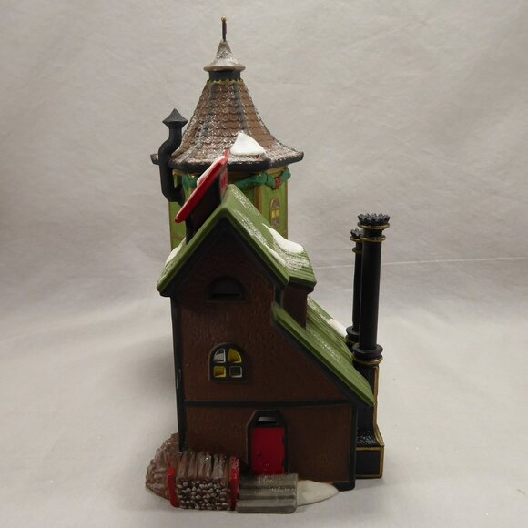 Dept 56 Elfin Forge and Assembly Shop North Pole Series Christmas House Village - Picture 4 of 9